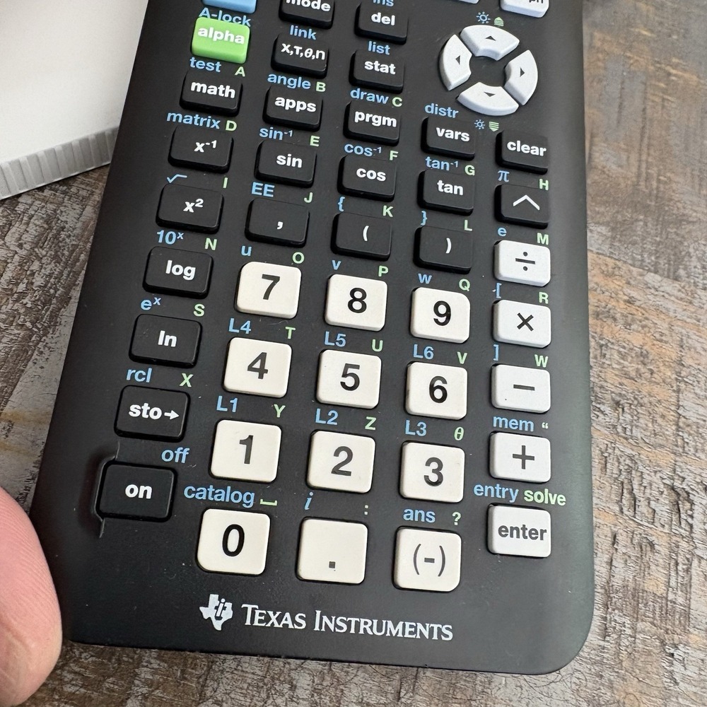 Texas Instruments TI-84 Plus CE Graphing Calculator with USB Cable - Picture 10 of 14